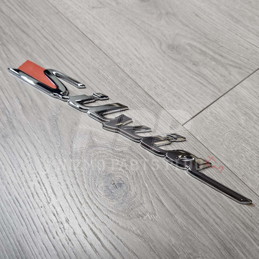 Nissan S15 Silvia Trunk Rear Emblem (Chrome) - NizmoPartsPlug