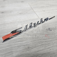 Nissan S15 Silvia Trunk Rear Emblem (Chrome)