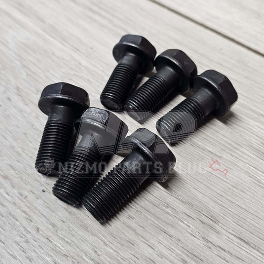 Nissan R32 R33 Skyline GTR Manual Transmission Flywheel Bolt Set (5-Speed) - NizmoPartsPlug