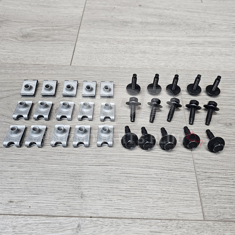 ギャラリービューアに画像をロードする, Nissan R34 Skyline GTR Front Air Spoiler Mounting Hardware Set - NizmoPartsPlug
