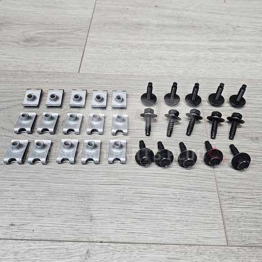 Nissan R34 Skyline GTR Front Air Spoiler Mounting Hardware Set - NizmoPartsPlug