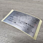 Nissan OEM Standard Timing Belt Maintenance Label - NizmoPartsPlug
