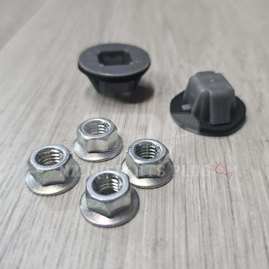 Nissan S13 180SX Type-X JDM Rear Air Spoiler Mounting Set - NizmoPartsPlug