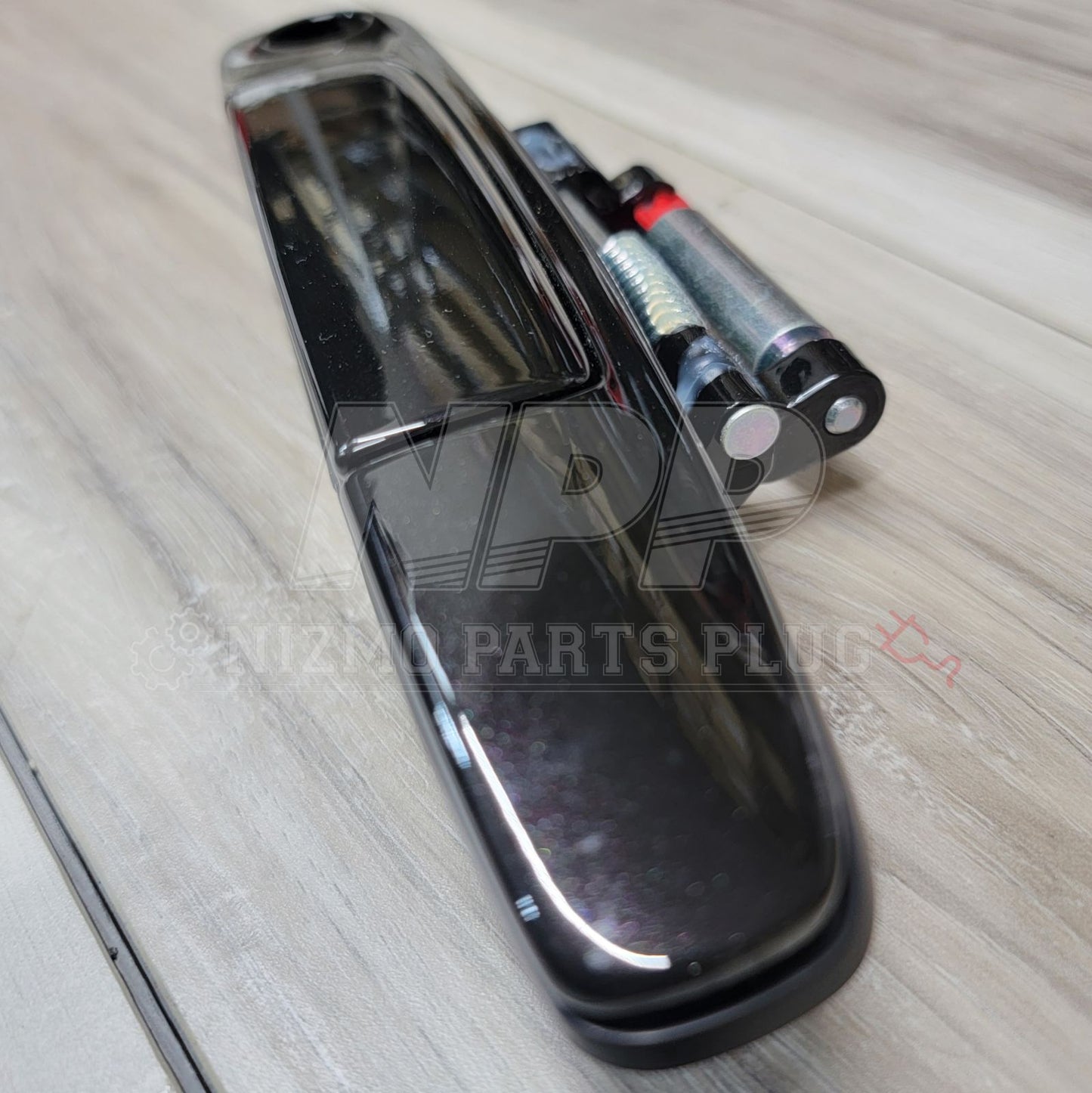 R34 Skyline LH Front Door Handle Assembly (GV1) Black Pearl