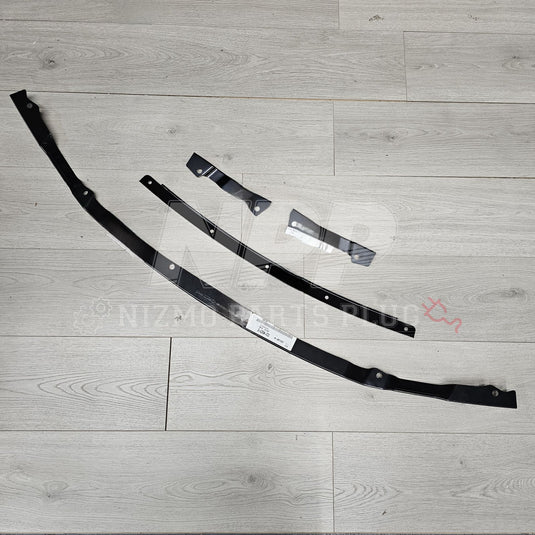 Nissan R34 Skyline GT-R Front OEM Lip Spoiler Mounting Bracket Kit - NizmoPartsPlug