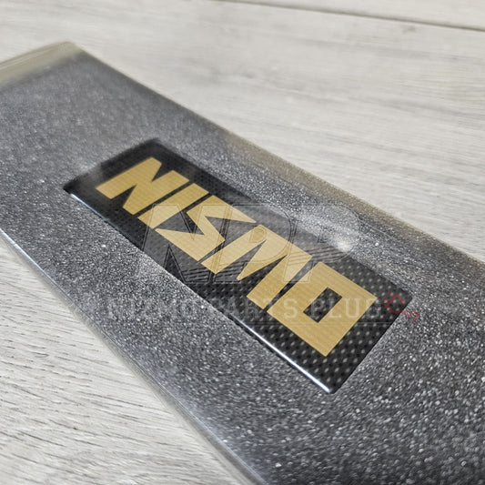 Nissan BCNR33 Skyline GT-R 400R Carbon Fiber Old Logo Nismo Emblem