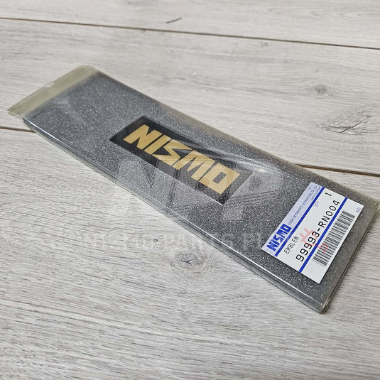Nissan BCNR33 Skyline GT-R 400R Carbon Fiber Old Logo Nismo Emblem - NizmoPartsPlug