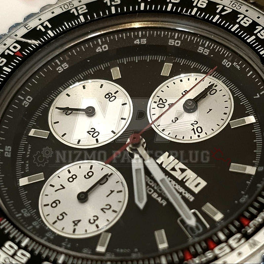 Nissan Nismo Special Old Logo Chronograph High Precision Seiko Watch - NizmoPartsPlug