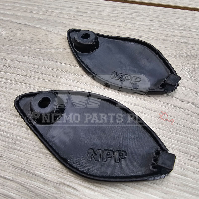 Load image into Gallery viewer, Mīrai Mamōru BNR34 Skyline GTR Rear Spoiler End Cap Cover Set
