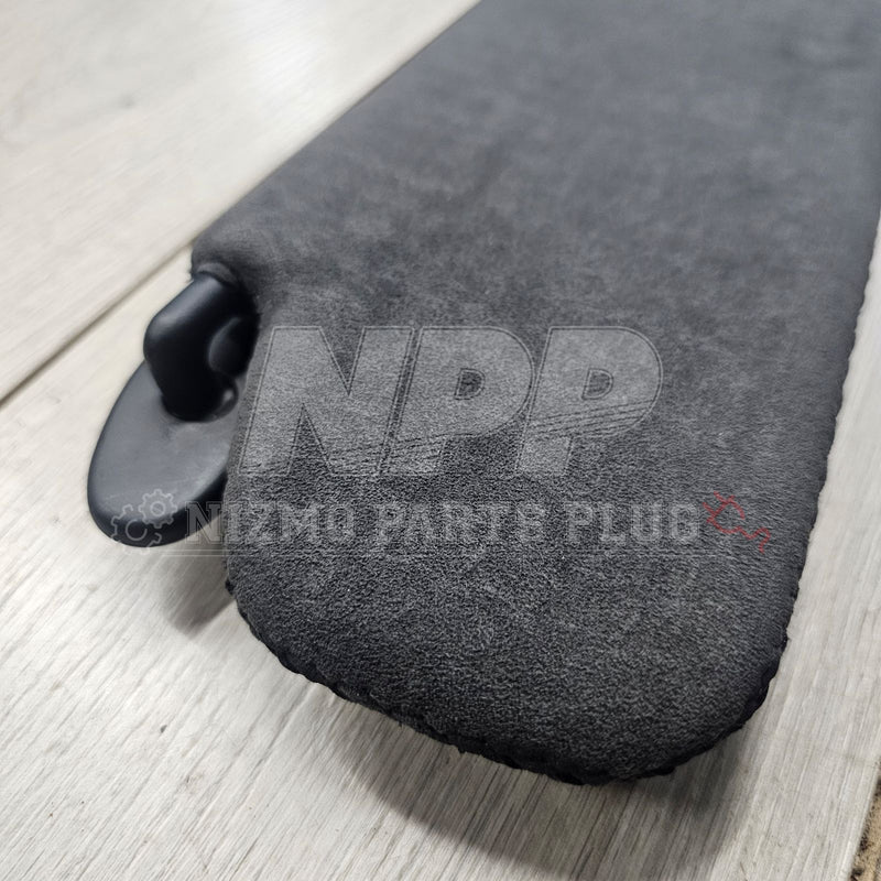 Load image into Gallery viewer, MUSE JAPAN Nissan Skyline R32 BNR32 GTR Alcantara Sun-visors (1 Set) - NizmoPartsPlug
