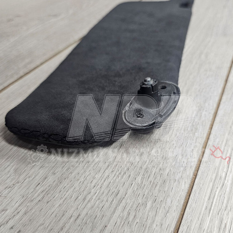 Load image into Gallery viewer, MUSE JAPAN Nissan Skyline R32 BNR32 GTR Alcantara Sun-visors (1 Set) - NizmoPartsPlug
