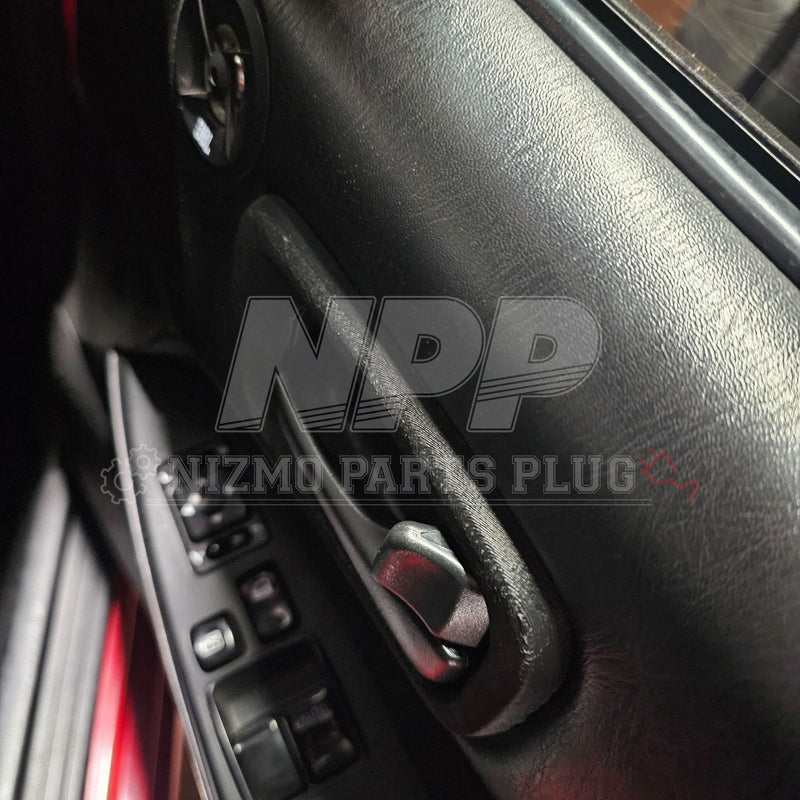 Load image into Gallery viewer, Mīrai Mamōru R34 Skyline Interior Driver Door Handle Cover - NizmoPartsPlug
