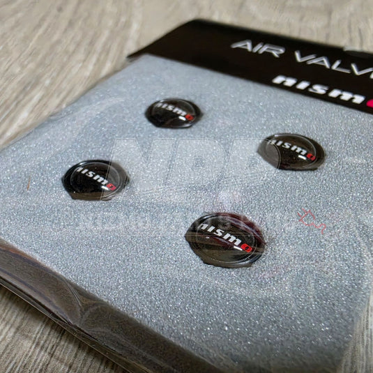 Nissan Nismo Tire Aluminium Valve Stem Cap Set