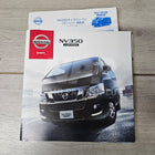 AuthenticWear Japan Nissan NV350 Caravan Factory Sales Booklet
