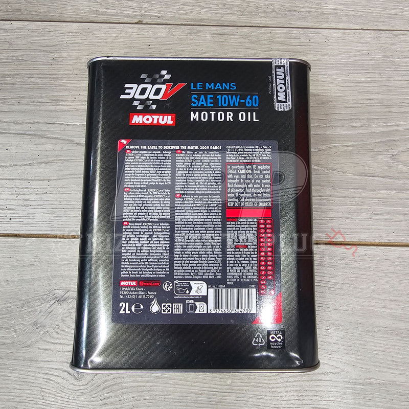 Load image into Gallery viewer, Motul 2L Synthetic Ester Oil 300V Le Mans 10W60
