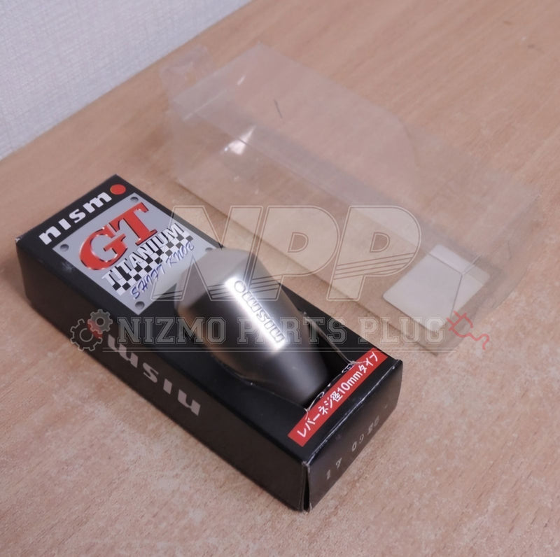 Load image into Gallery viewer, Nismo GT-500 Mid Logo Shift Knob Titanium Version (M10-M12x1.25)
