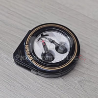 AuthenticWear Japan Nissan Stereo Earphones with Retractable Case Black Earphones