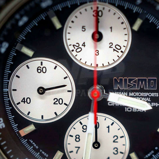 Nissan Nismo Special Old Logo Chronograph High Precision Seiko Watch - NizmoPartsPlug