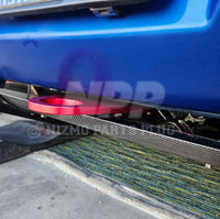 Nissan Skyline R34 GTR V-Spec Rear Tow Hook Accesssory (BNR34 OEM Style) - NizmoPartsPlugRed