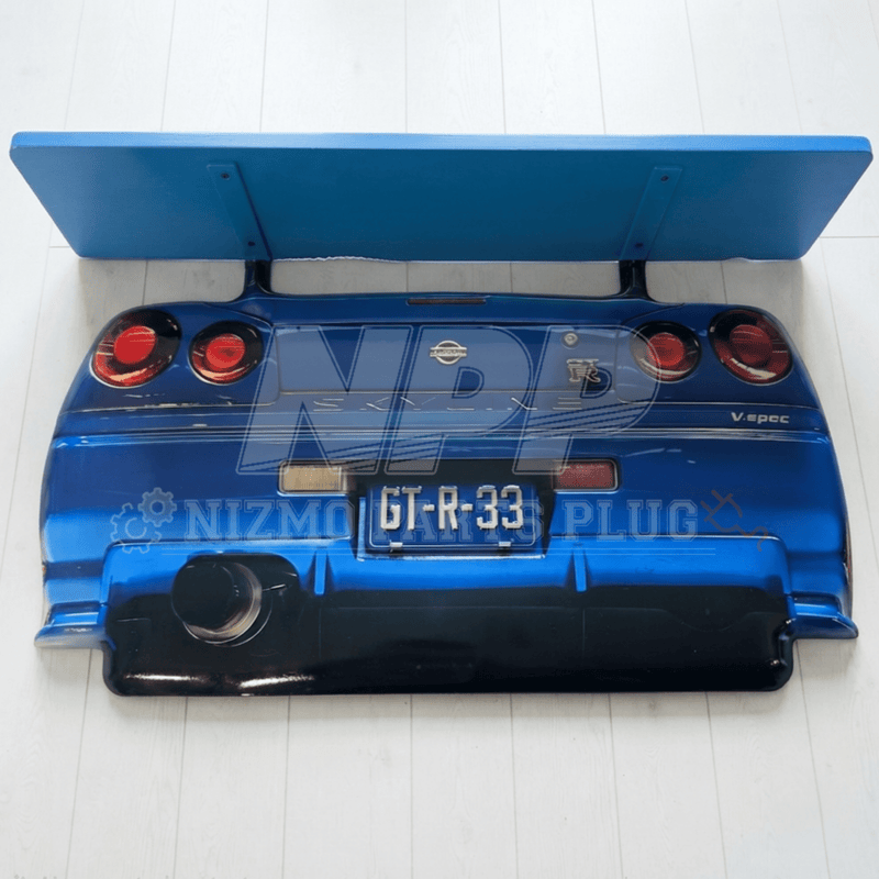 ギャラリービューアに画像をロードする, Nissan R34 Skyline GTR Decorative Wall Shelf
