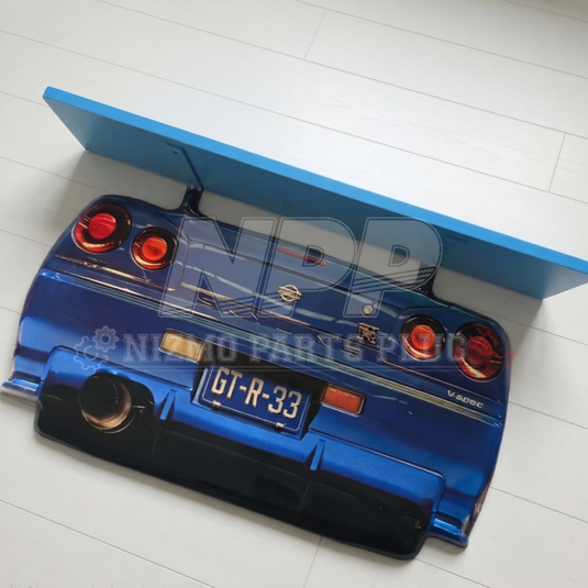 Nissan R34 Skyline GTR Decorative Wall Shelf