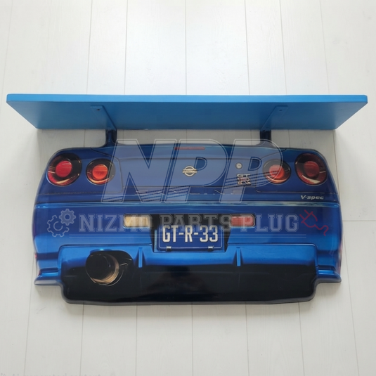 Nissan R34 Skyline GTR Decorative Wall Shelf