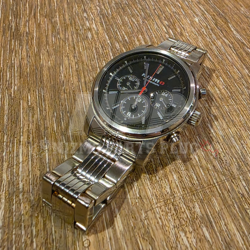 Cargue la imagen en el visor de la galería, NISMO Chronograph Quartz Black Men's Watch YM11-A030
