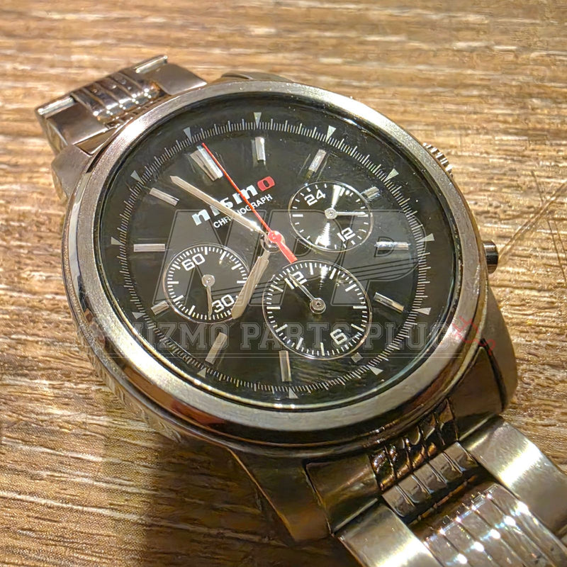 Cargue la imagen en el visor de la galería, NISMO Chronograph Quartz Black Men's Watch YM11-A030
