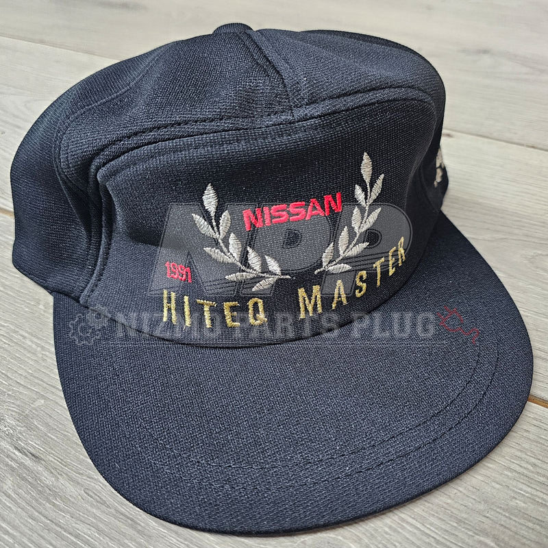 Load image into Gallery viewer, AuthenticWear Japan Nissan 1991 Hiteq Master Hat - NizmoPartsPlug
