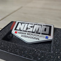 Nissan 40th Anniversary NISMO Old Logo Fender Emblem