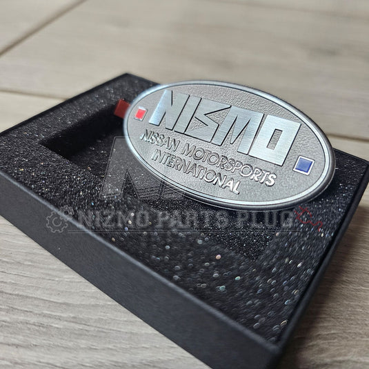 Nissan 40th Anniversary NISMO Old Logo Rear Emblem - NizmoPartsPlug