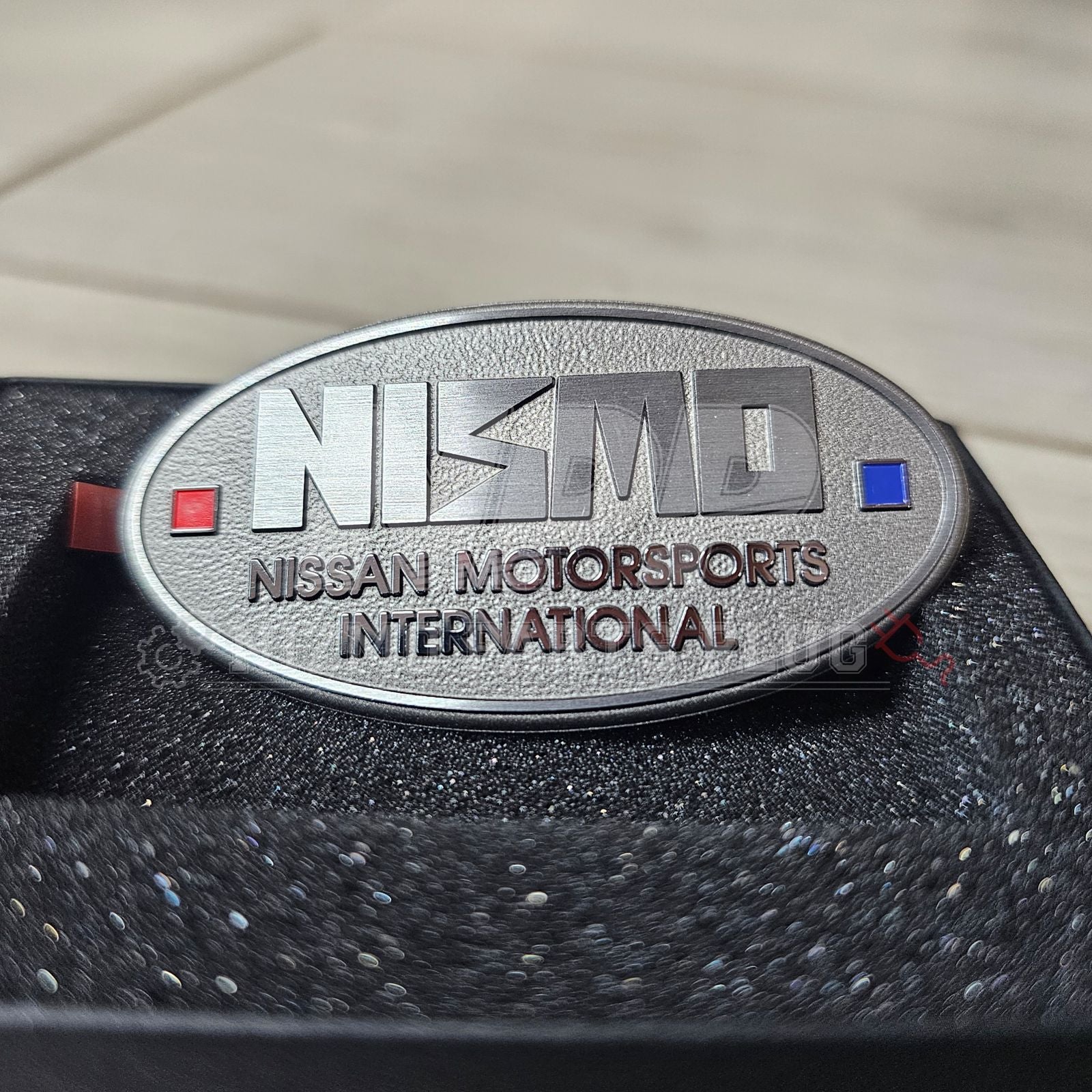 40th Anniversary NISMO Old Logo Special Rear Emblem