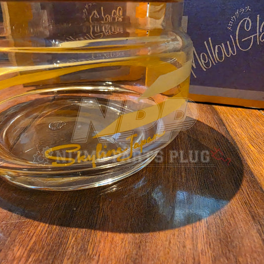 Rare Vintage Nissan Prince "Mellow Glass" Canister/Glassware Set (C210 Skyline Japan Era) - NizmoPartsPlug
