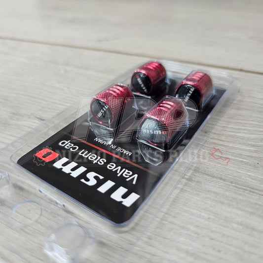 Nissan Nismo Tire Valve Stem Cap Set