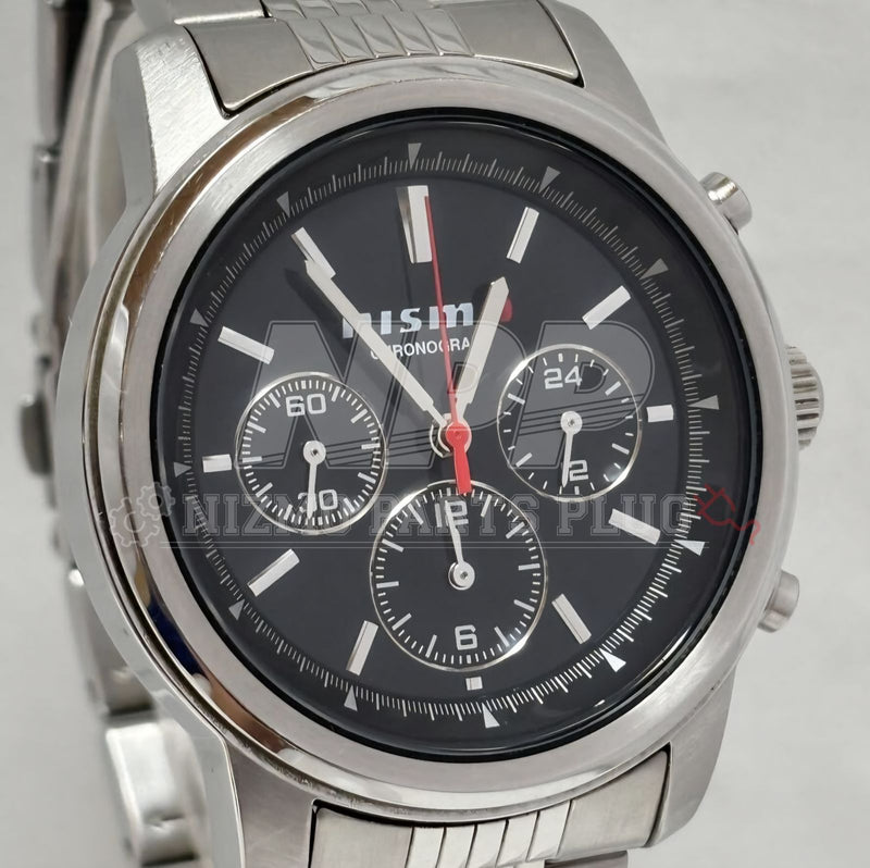 Cargue la imagen en el visor de la galería, NISMO Chronograph Quartz Black Men's Watch YM11-A030
