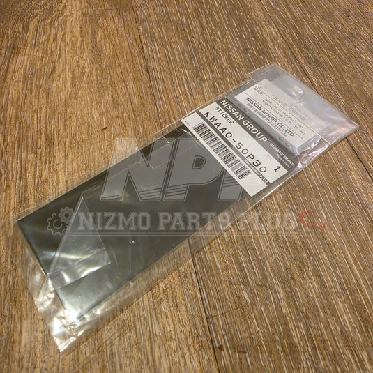 Nissan Mid Logo Nismo Emblem Silver Version