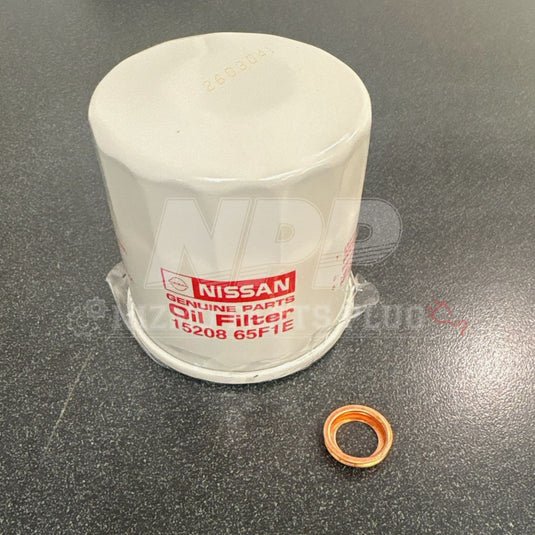 Nissan 350Z Oil Filter + FREE OEM Crush Washer 15208-65F0E - NizmoPartsPlug