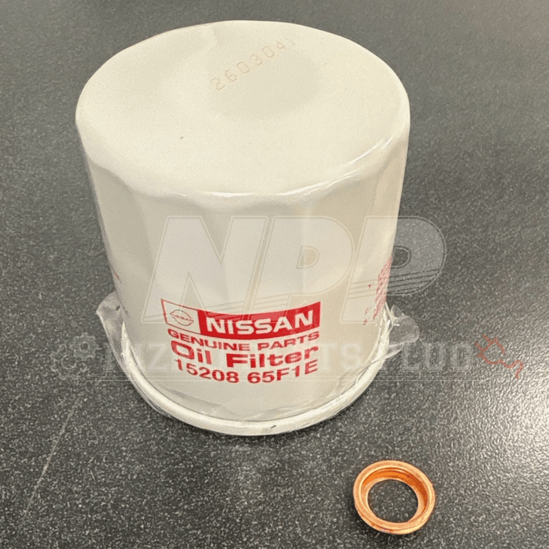 Load image into Gallery viewer, Nissan 350Z Oil Filter + FREE OEM Crush Washer 15208-65F0E - NizmoPartsPlug
