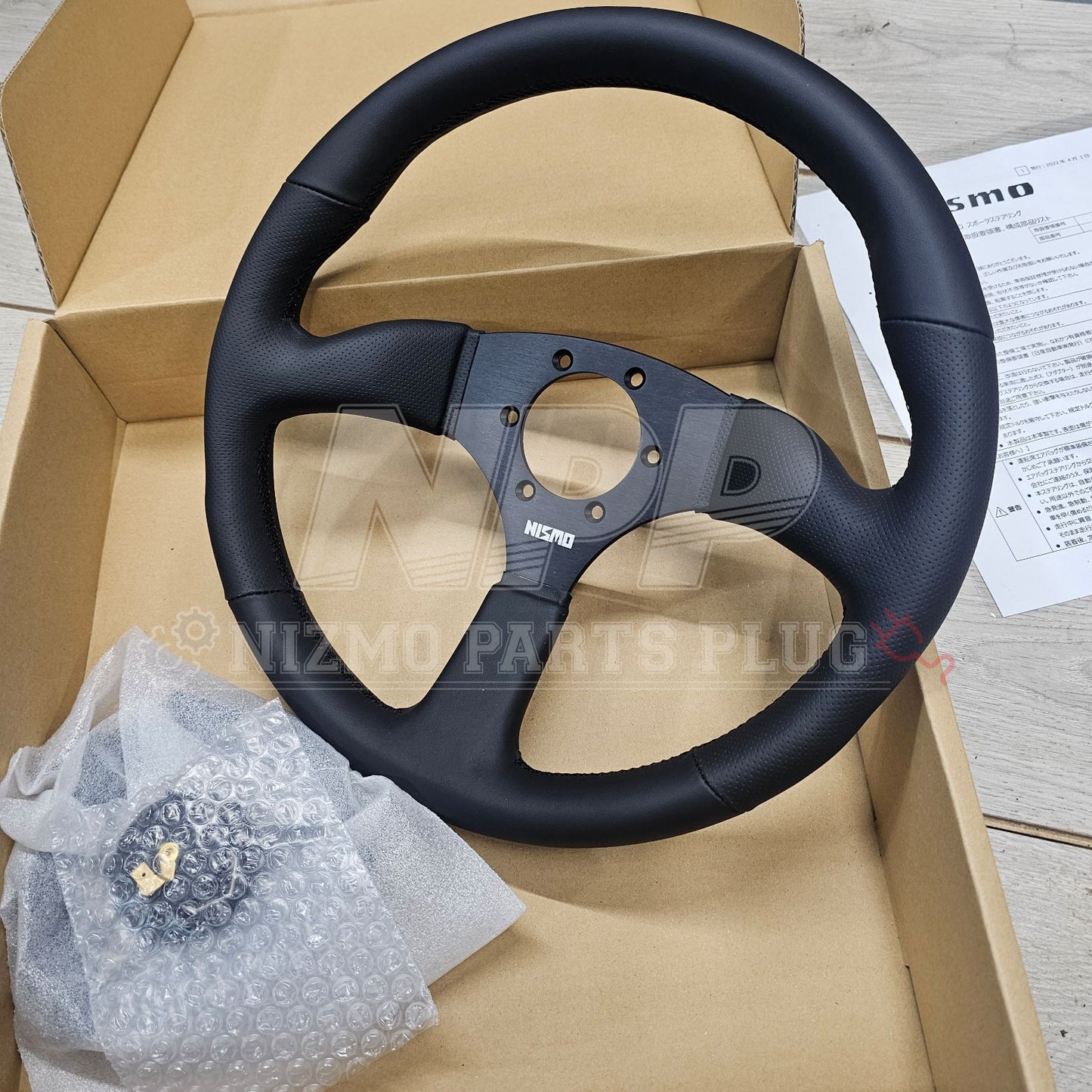 Nismo 40th Anniversary Competition Steering Wheel Old Logo - NizmoPartsPlug