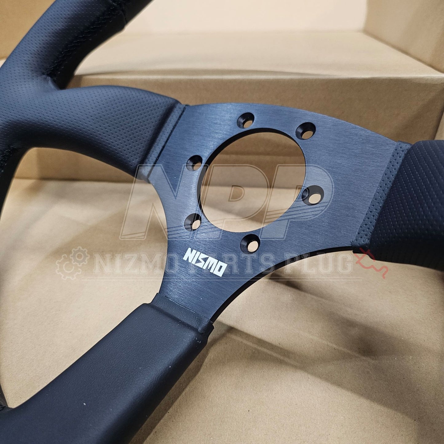 Nismo 40th Anniversary Competition Steering Wheel Old Logo - NizmoPartsPlug
