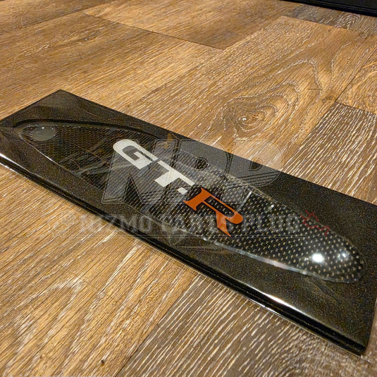 Nissan R33 Skyline GTR Nismo Air Spoiler Carbon Fiber End Cap Cover Set