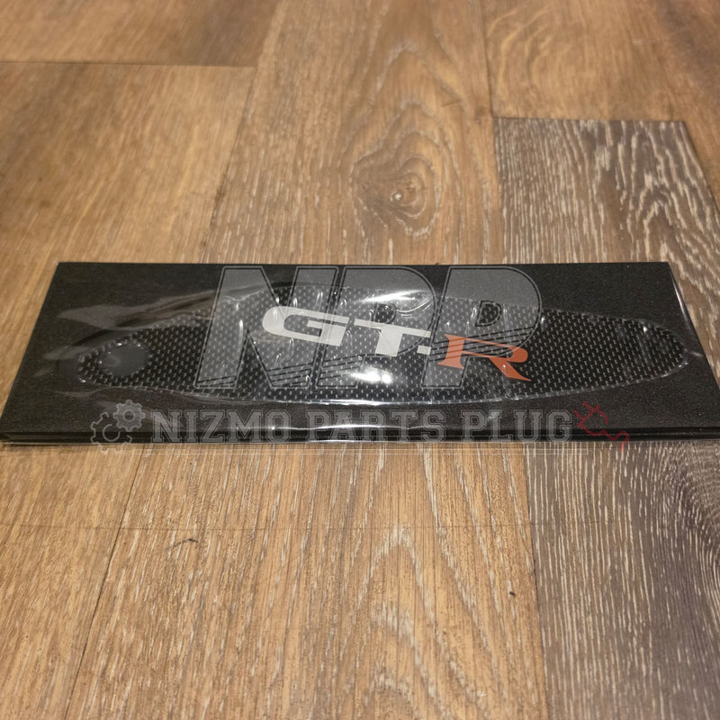 Load image into Gallery viewer, Nissan R33 Skyline GTR Nismo Air Spoiler Carbon Fiber End Cap Cover Set
