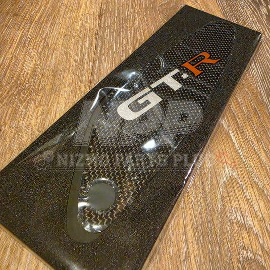 Nissan R33 Skyline GTR Nismo Air Spoiler Carbon Fiber End Cap Cover Set