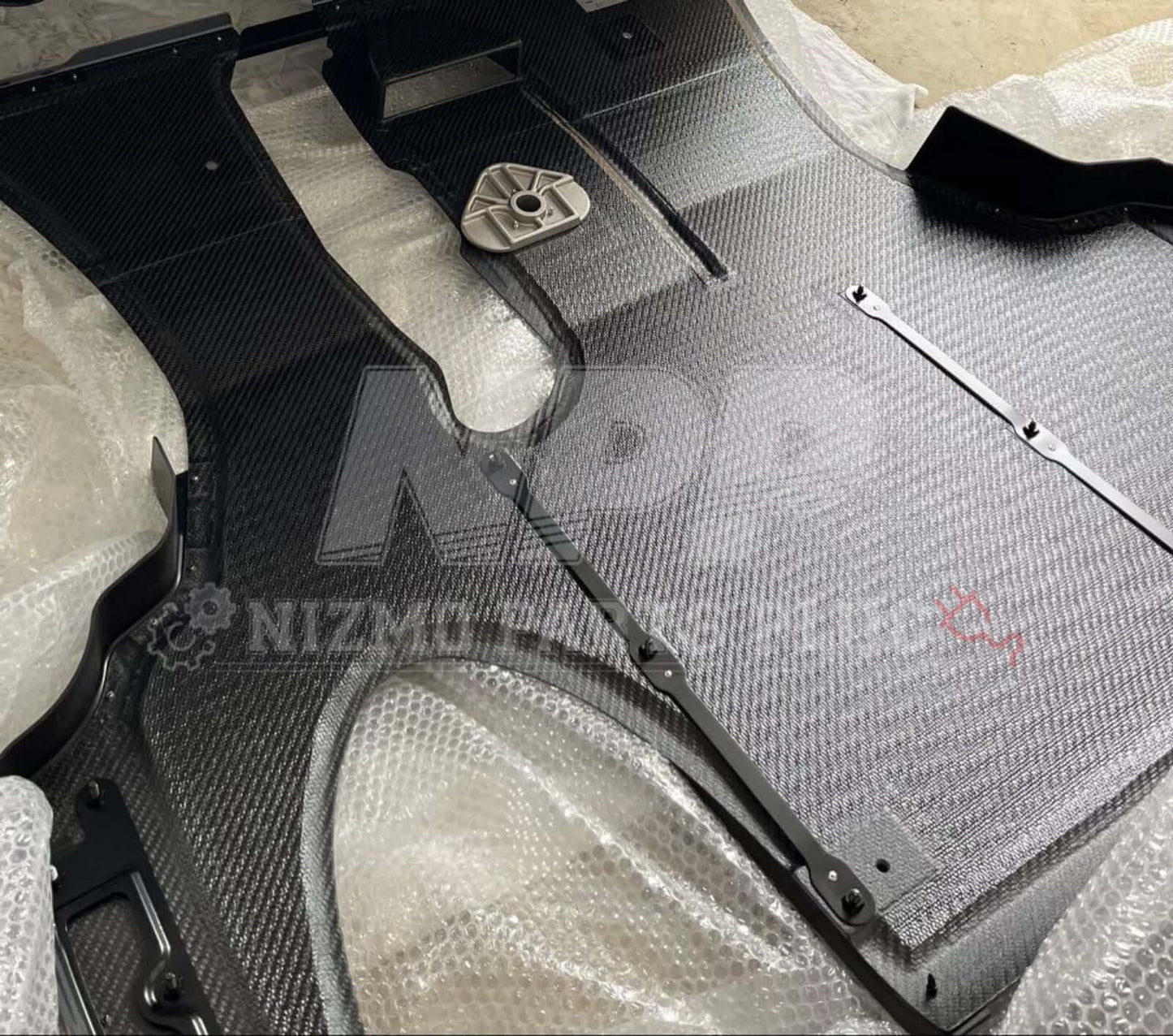 Nissan R34 GTR V-Spec Rear Diffuser Nismo Fin Complete Set Dry Carbon Fiber OEM