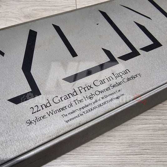 Authenticwear Japan Nissan Skyline 22nd Grand Prix Tool Box - NizmoPartsPlug