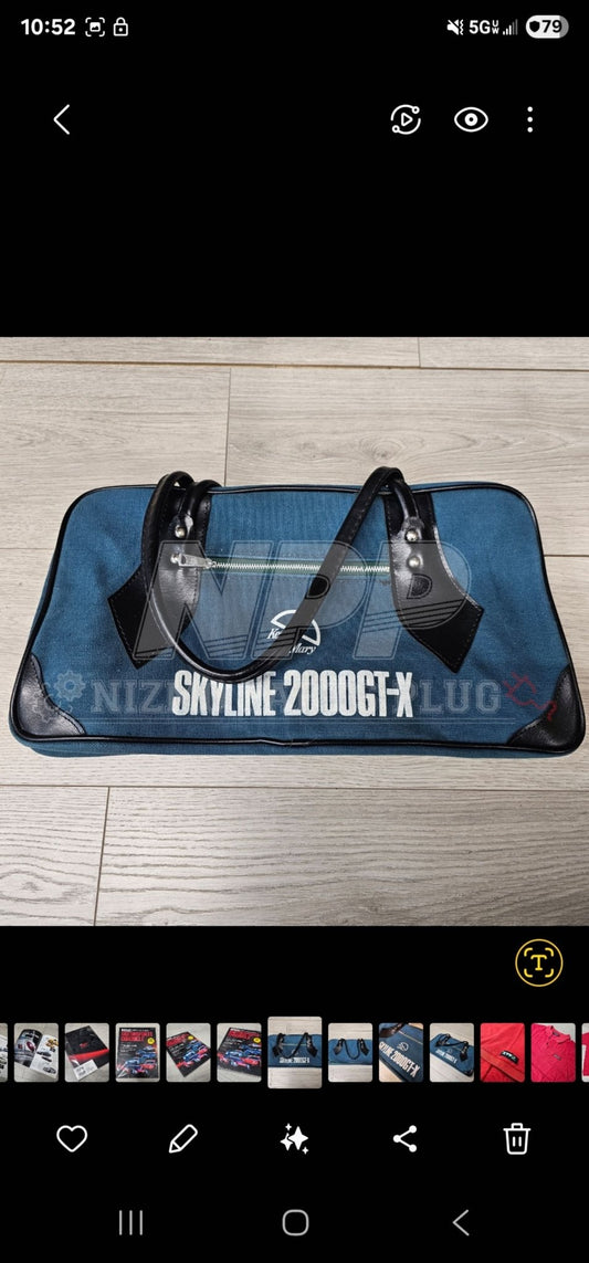 Authenticwear Skyline 2000GT-X "Ken & Mary" Vintage Carrier Case Bag