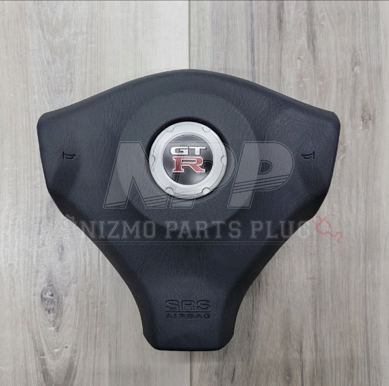 ギャラリービューアに画像をロードする, Nissan R34 Skyline GTR Steering Wheel Airbag Horn Assembly - NizmoPartsPlug
