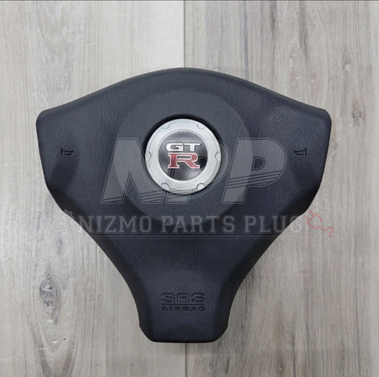 Nissan R34 Skyline GTR Steering Wheel Airbag Horn Assembly - NizmoPartsPlug