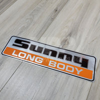 Nissan/Datsun Sunny Truck "Long Body" Decal