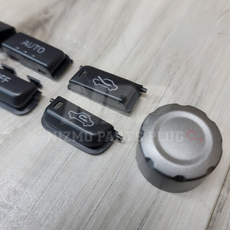 Load image into Gallery viewer, Nissan R34 Skyline GTR AC Controller Button Refresh Set - NizmoPartsPlug
